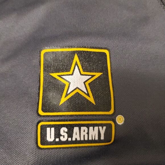 US Army T Shirt Mens Size L Large Gray With Zip Back Pocket By SOFFE - Picture 3 of 16